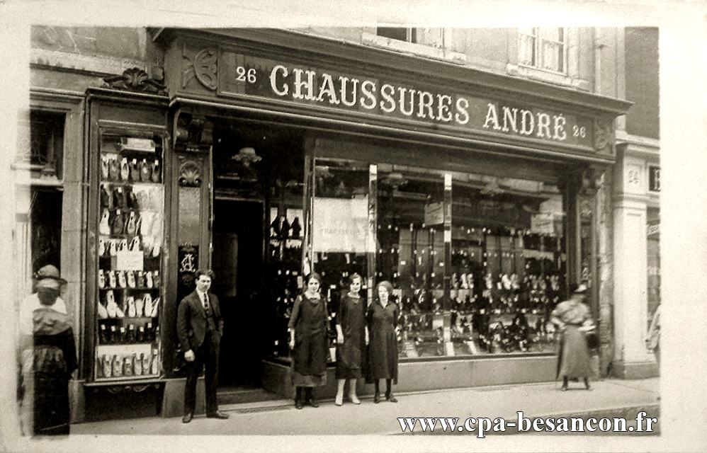 Chaussures André - 26 Grande Rue - BESANÇON